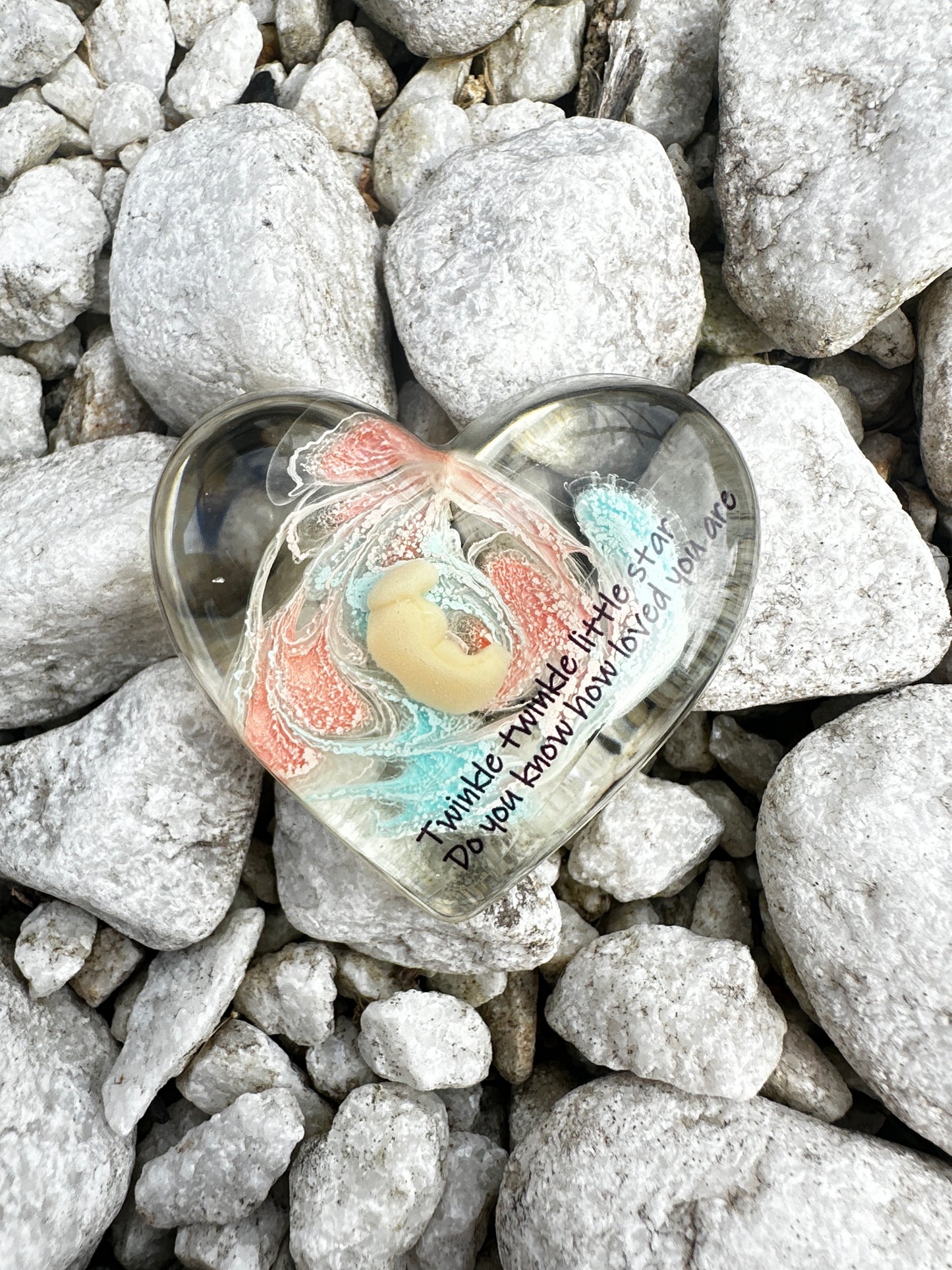 *Reduced* 4-5 Week Baby Loss Heart