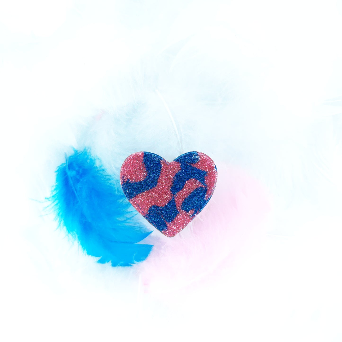 6-7 Week Twins Baby Loss Heart