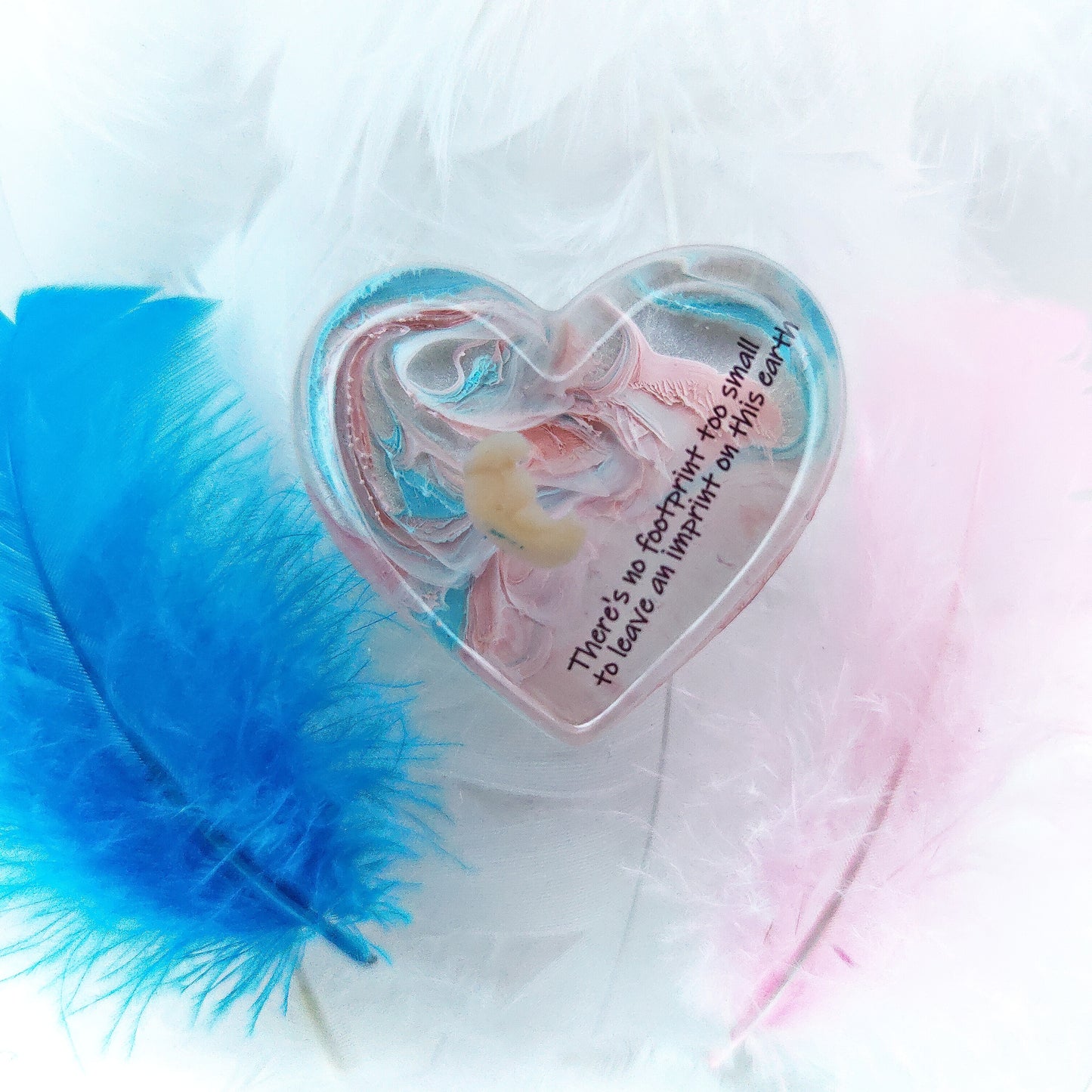 4-5 Week Baby Loss Heart