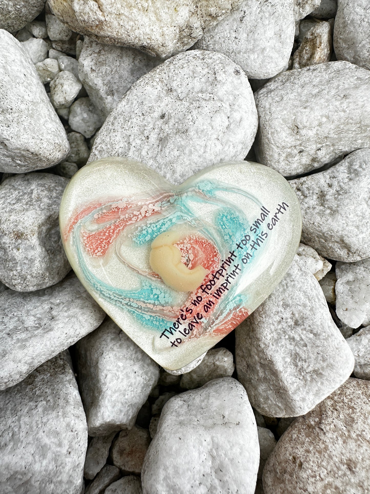 *Reduced* 4-5 Week Baby Loss Heart