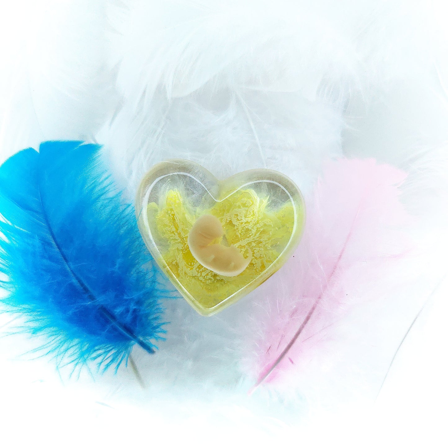 6-7 Week Baby Loss Heart