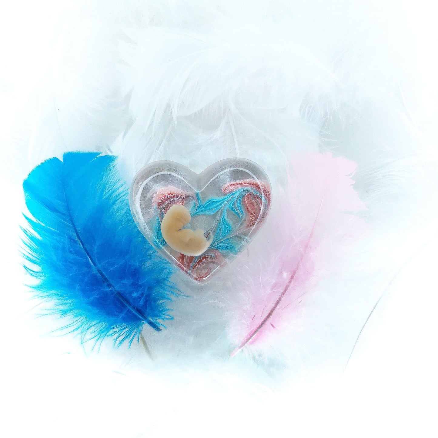 6-7 Week Baby Loss Heart