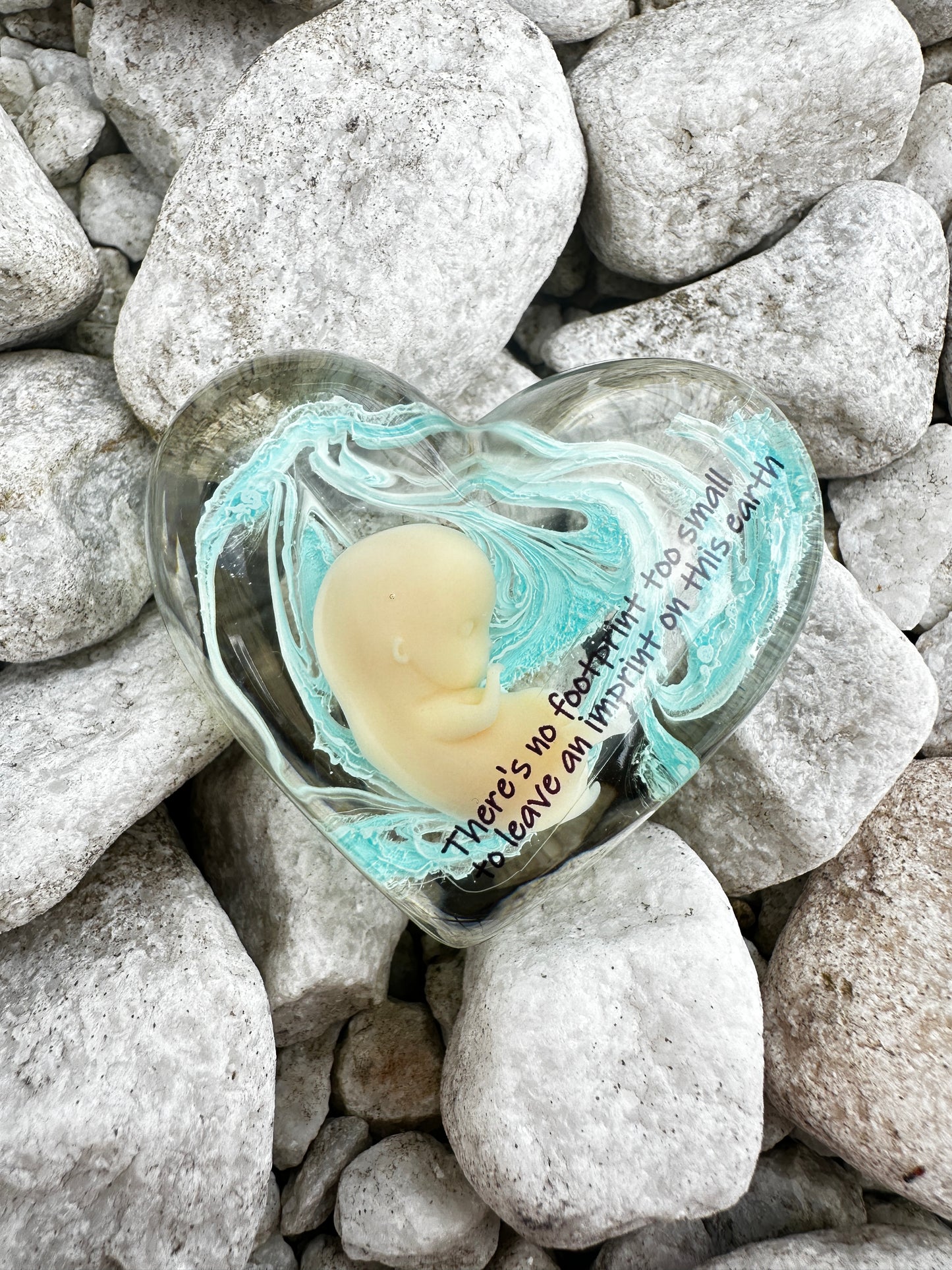 *Reduced* 8-11 Week Baby Loss Heart
