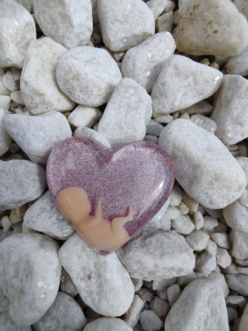 12-41 Week Baby Loss Heart