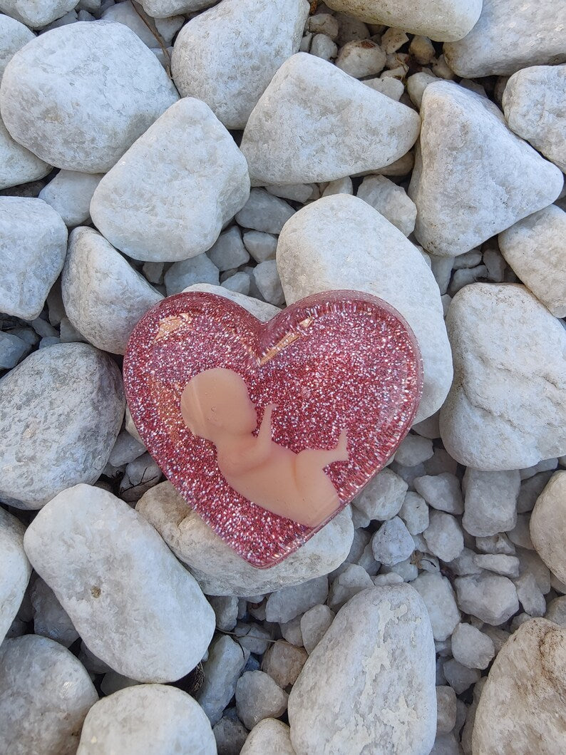 12-41 Week Baby Loss Heart