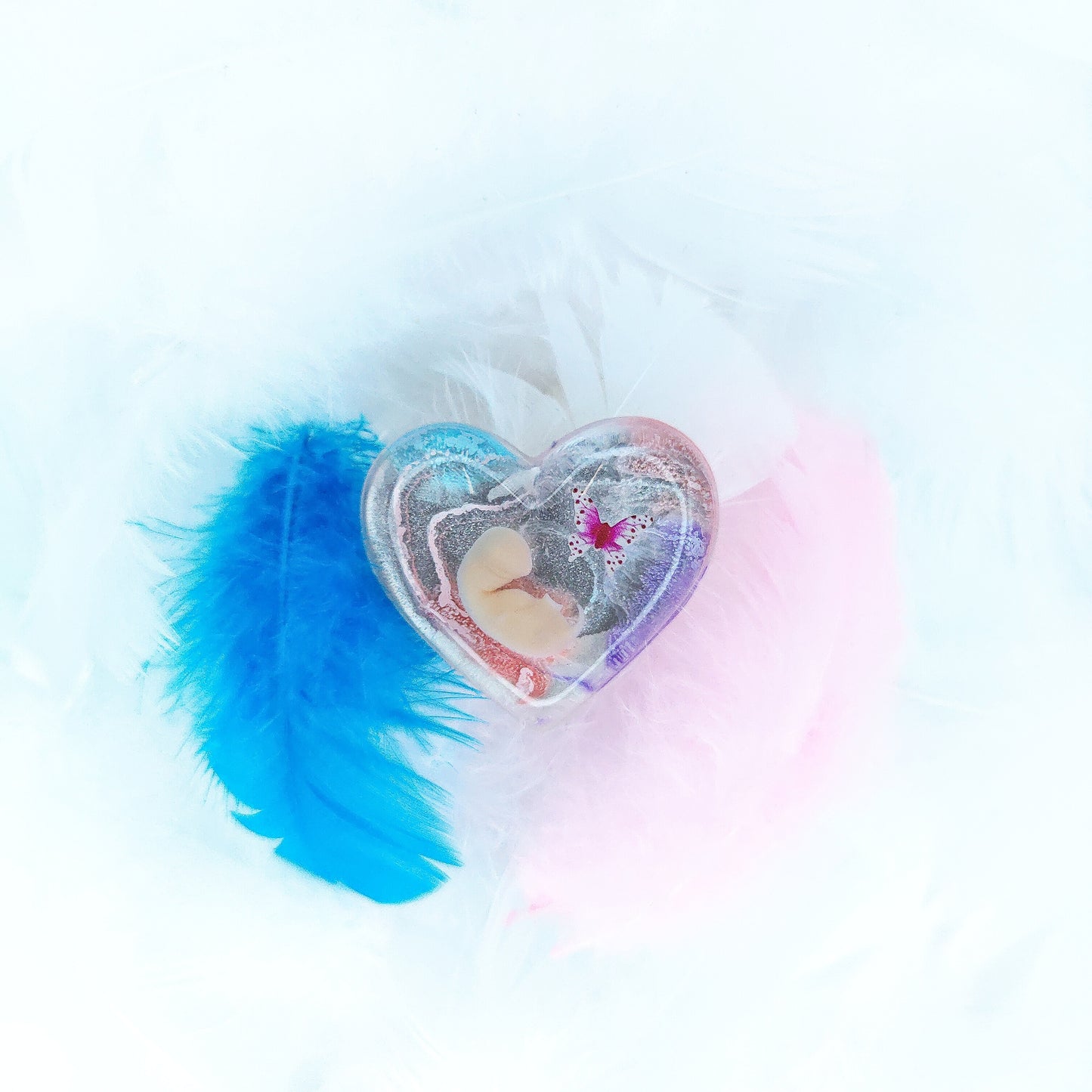 6-7 Week Baby Loss Heart