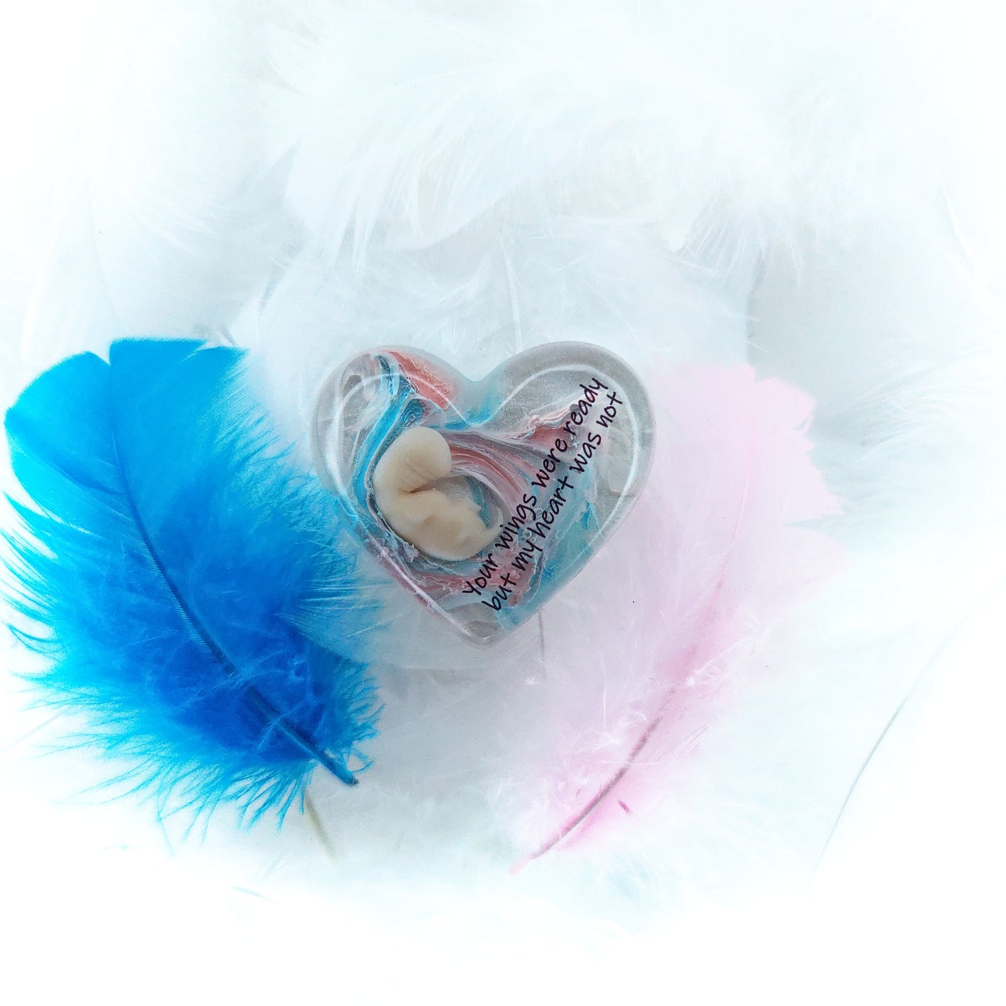 6-7 Week Baby Loss Heart