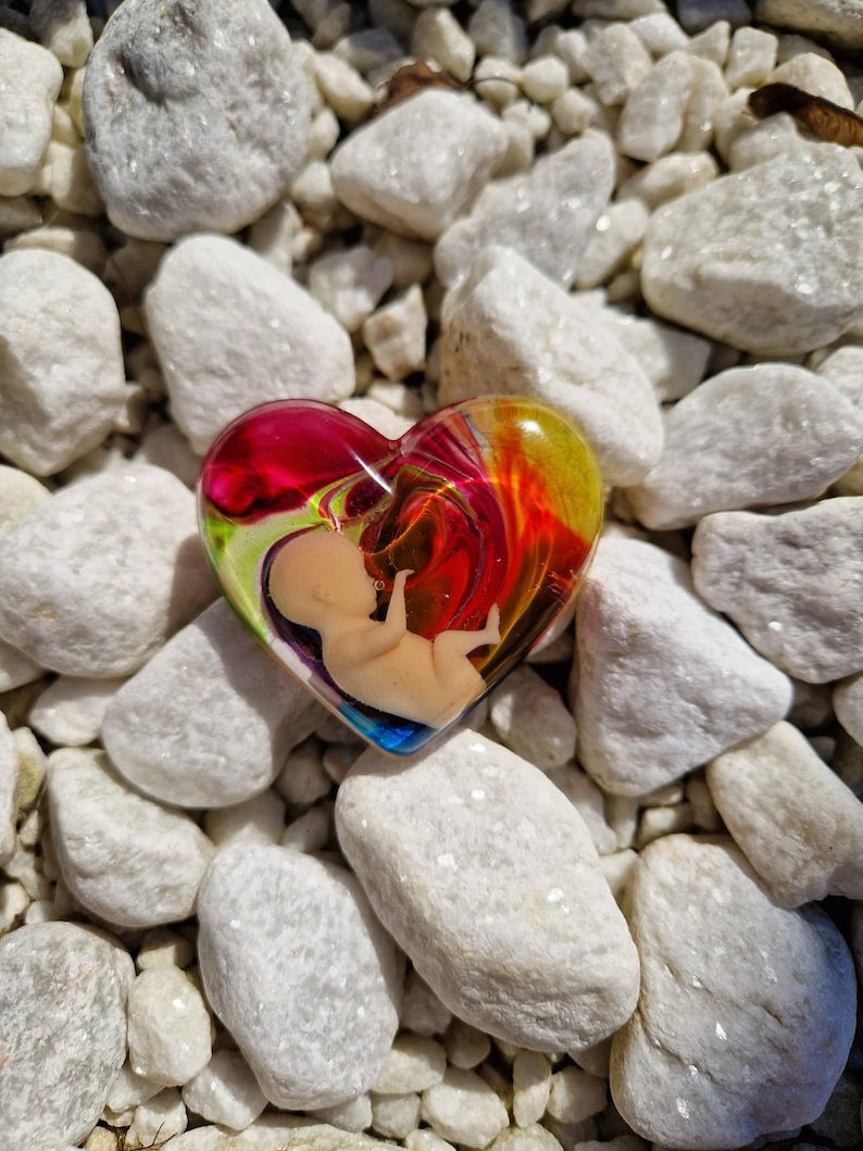 12-41 Week Baby Loss Heart