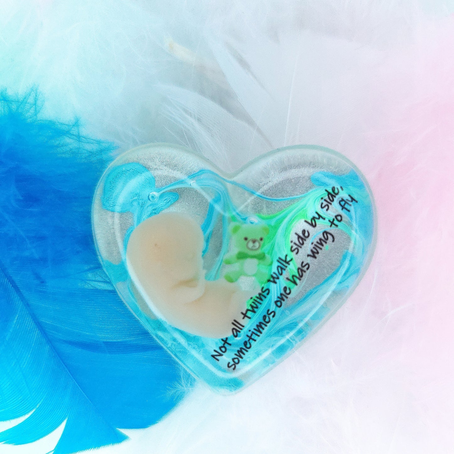 8-11 Week Baby Loss Heart