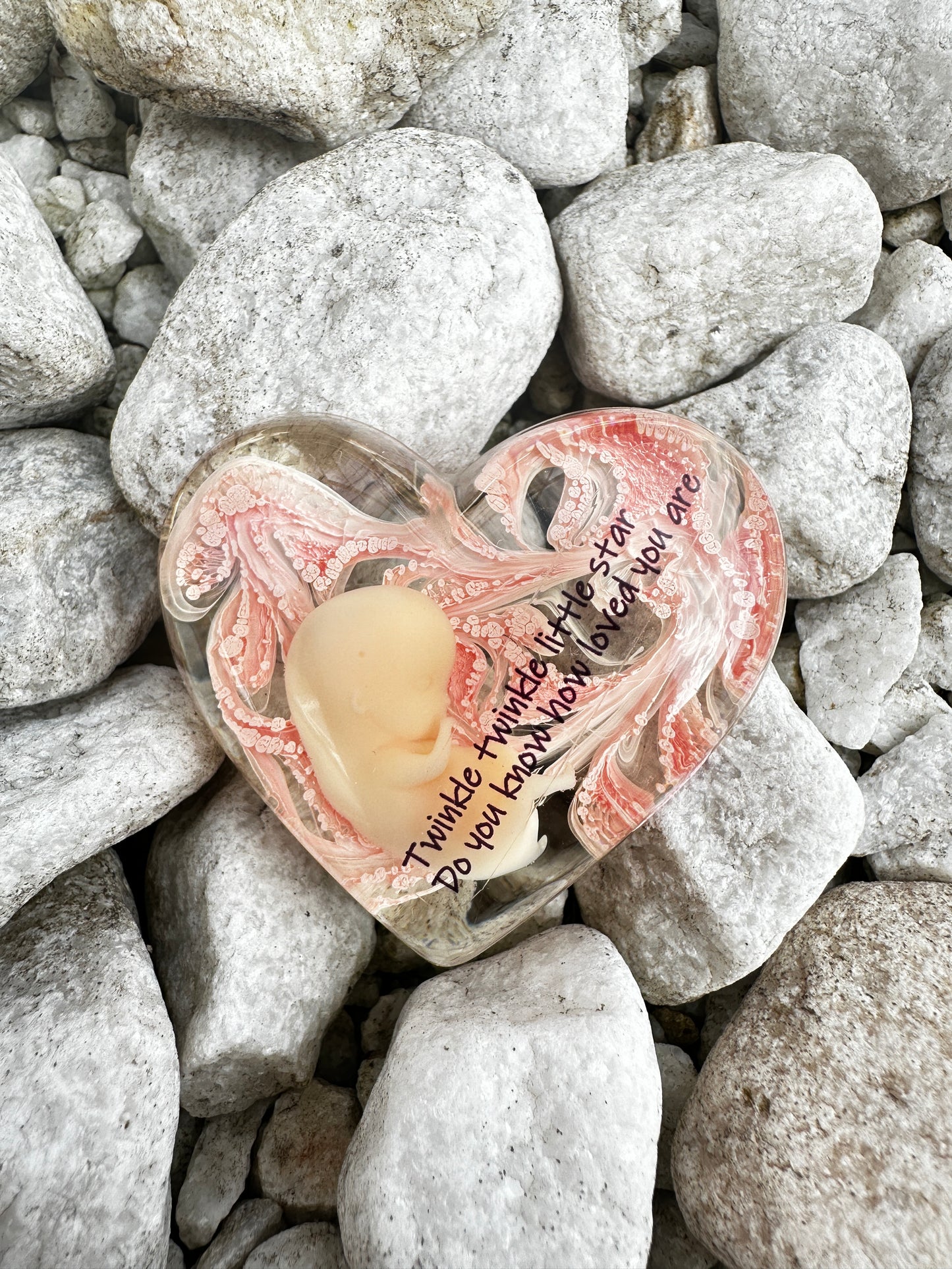 *Reduced* 8-11 Week Baby Loss Heart