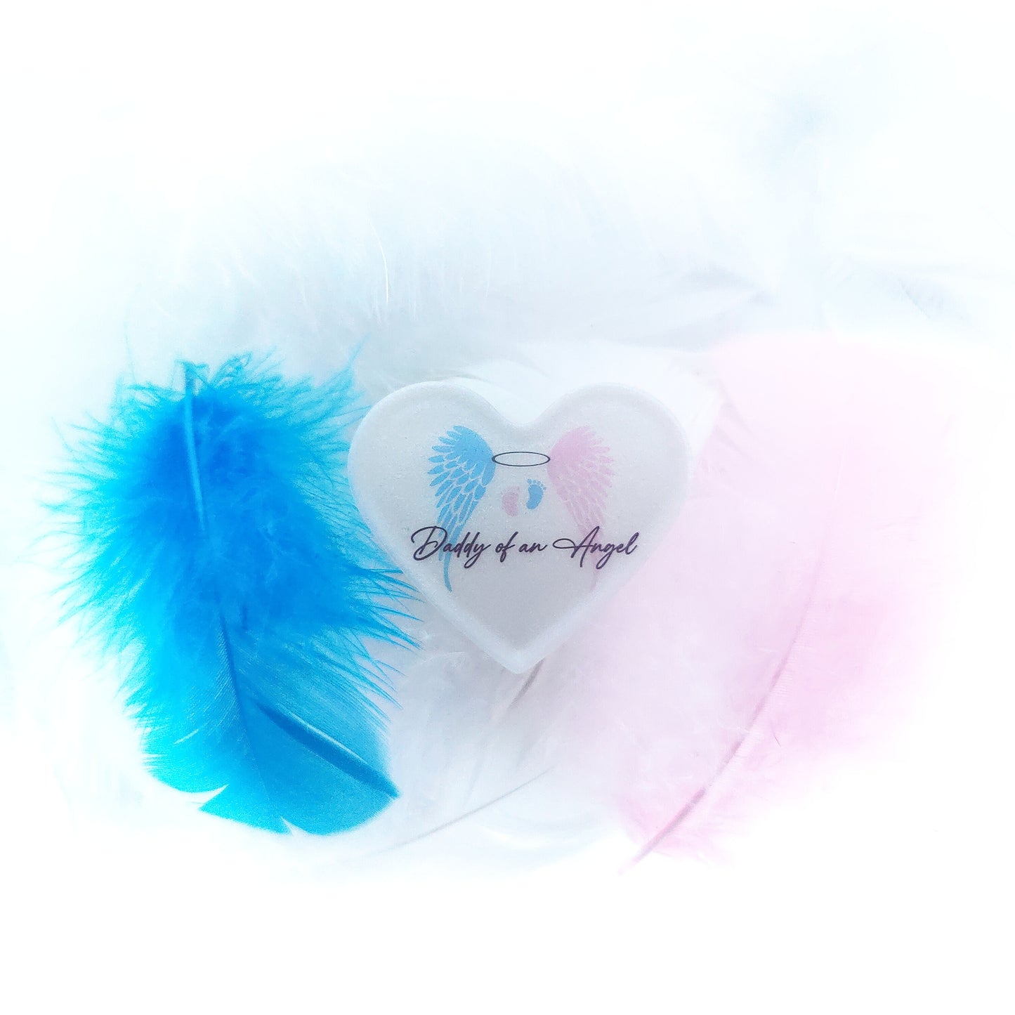 Daddy of an Angel | Baby loss awareness heart