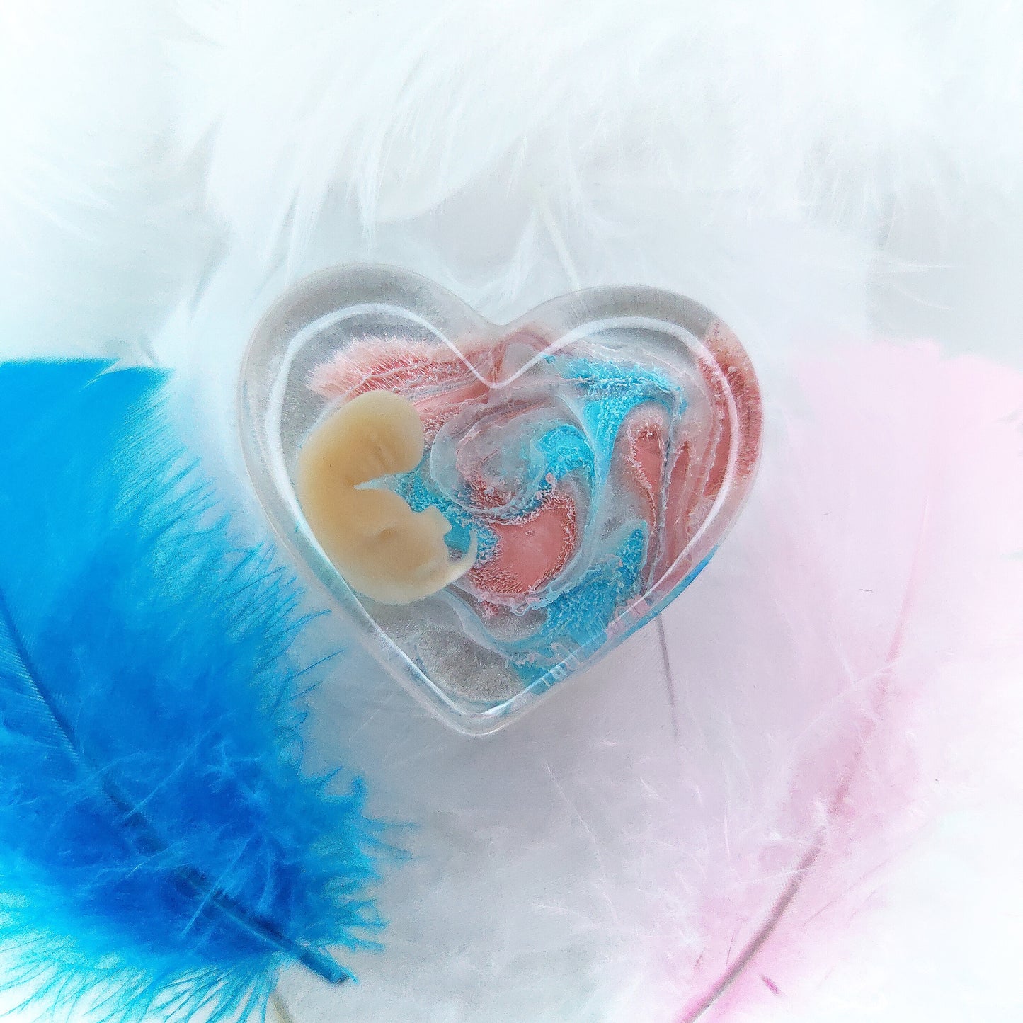6-7 Week Baby Loss Heart