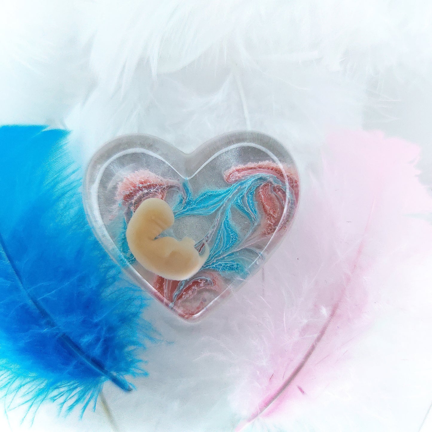 6-7 Week Baby Loss Heart