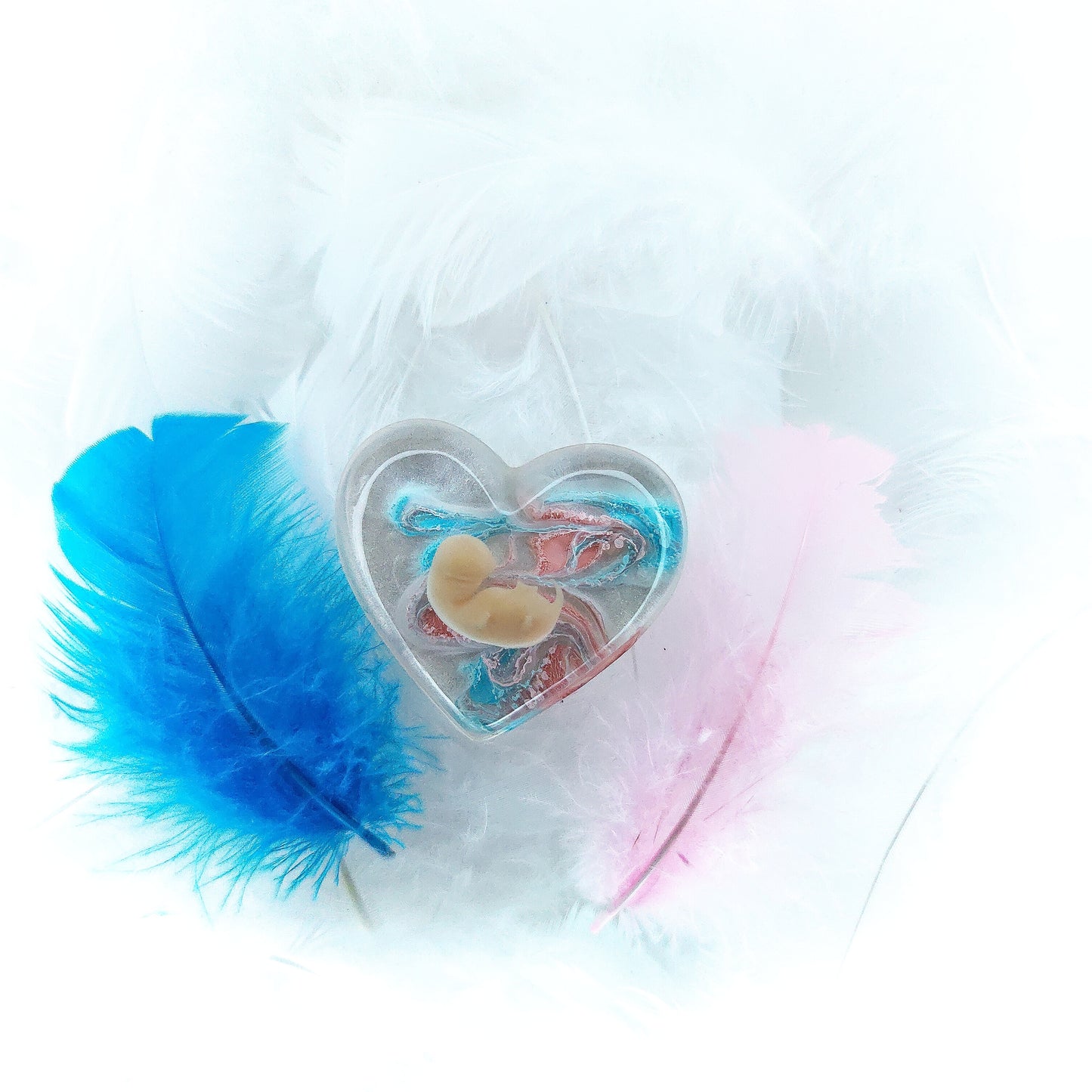 6-7 Week Baby Loss Heart