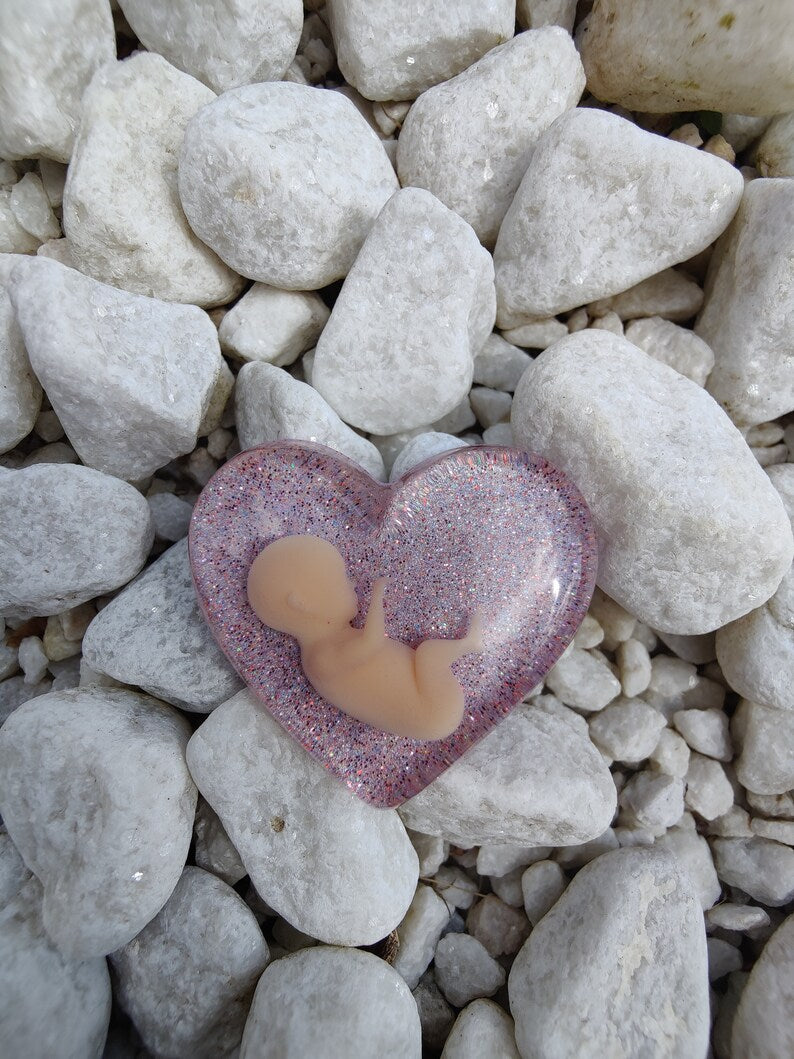 12-41 Week Baby Loss Heart