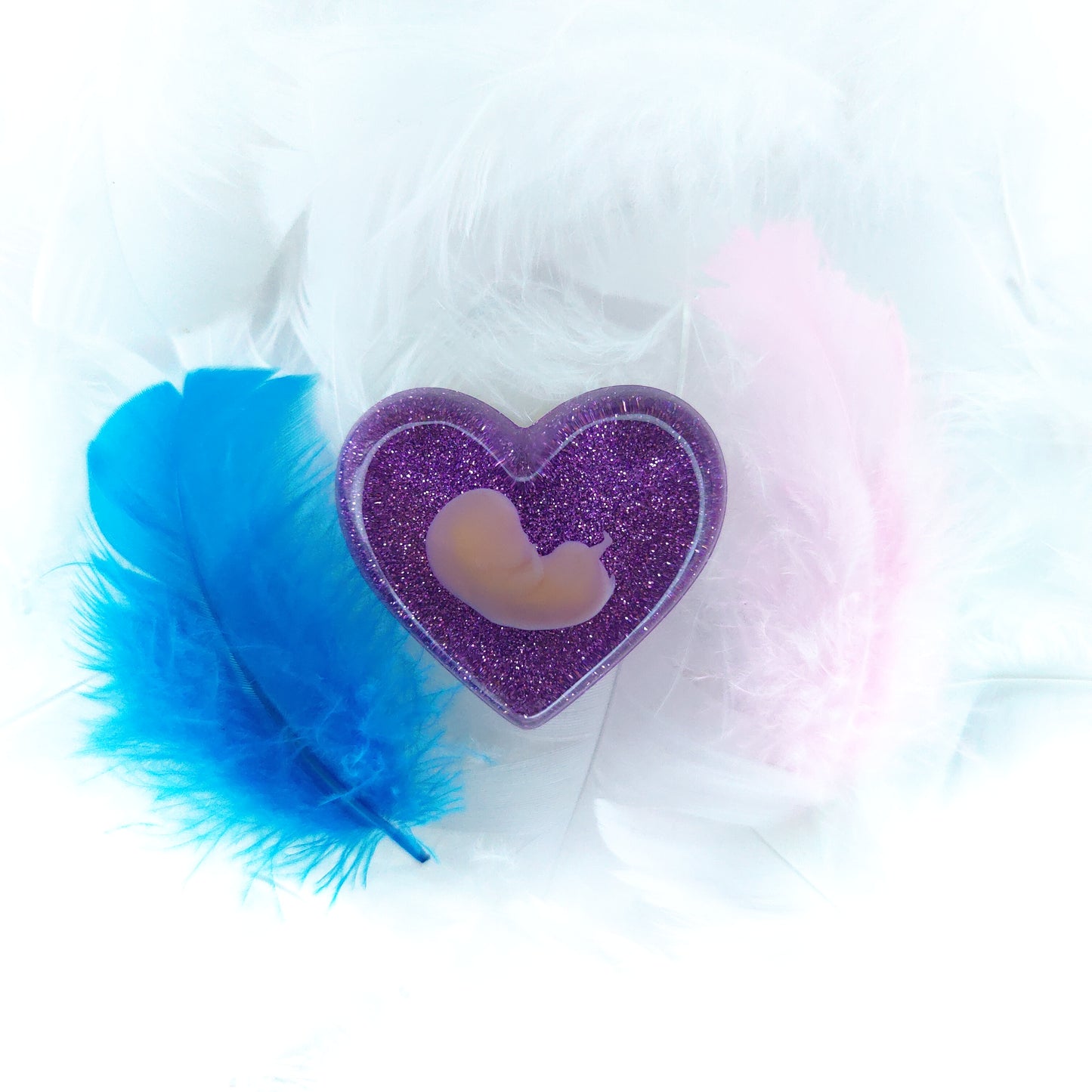 8-11 Week Baby Loss Heart