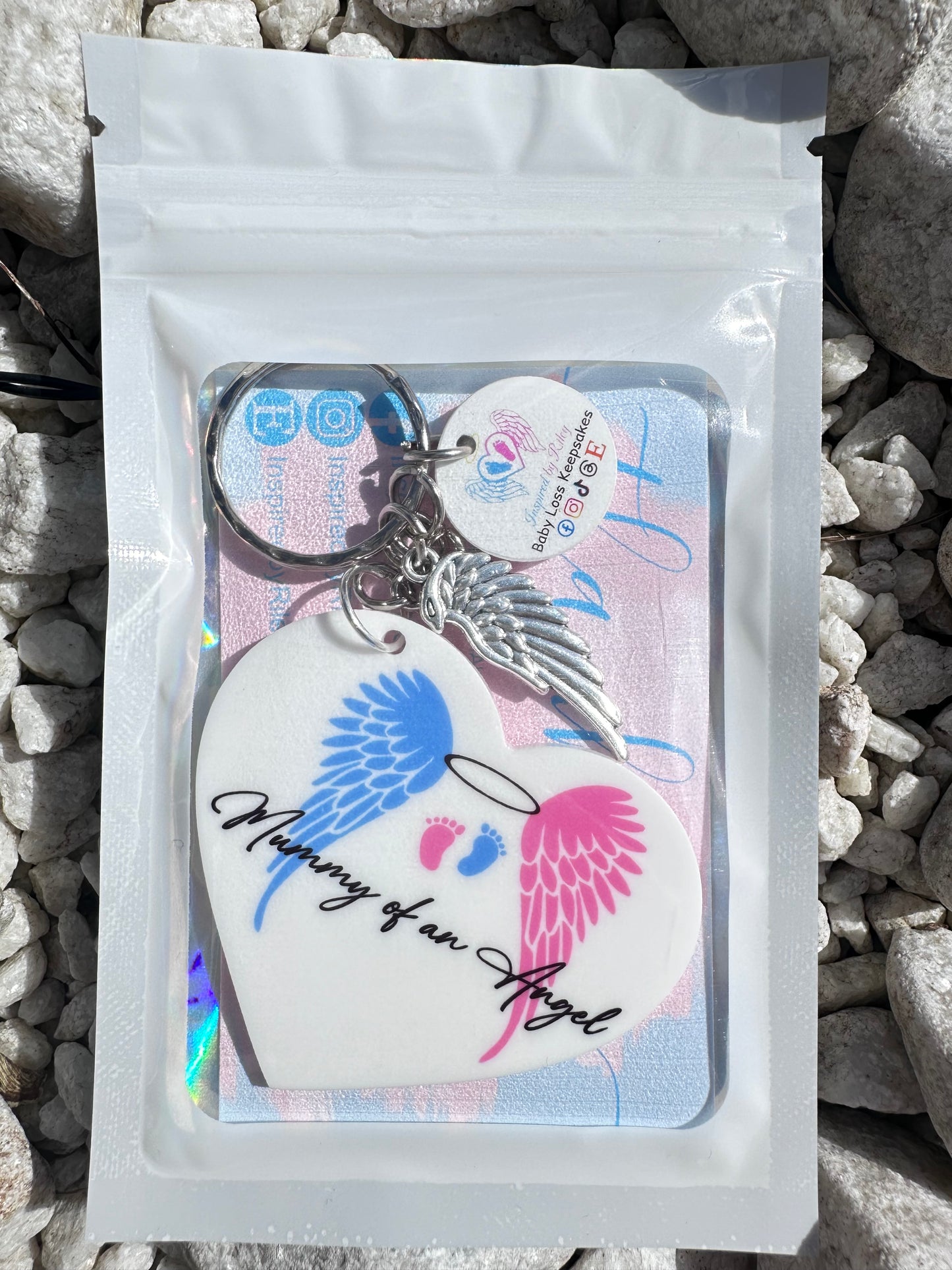 Baby Loss Memorial Keyring