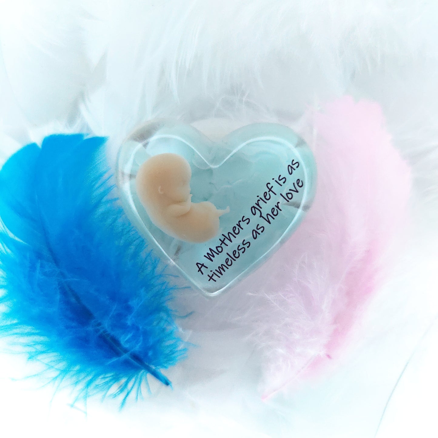 8-11 Week Baby Loss Heart