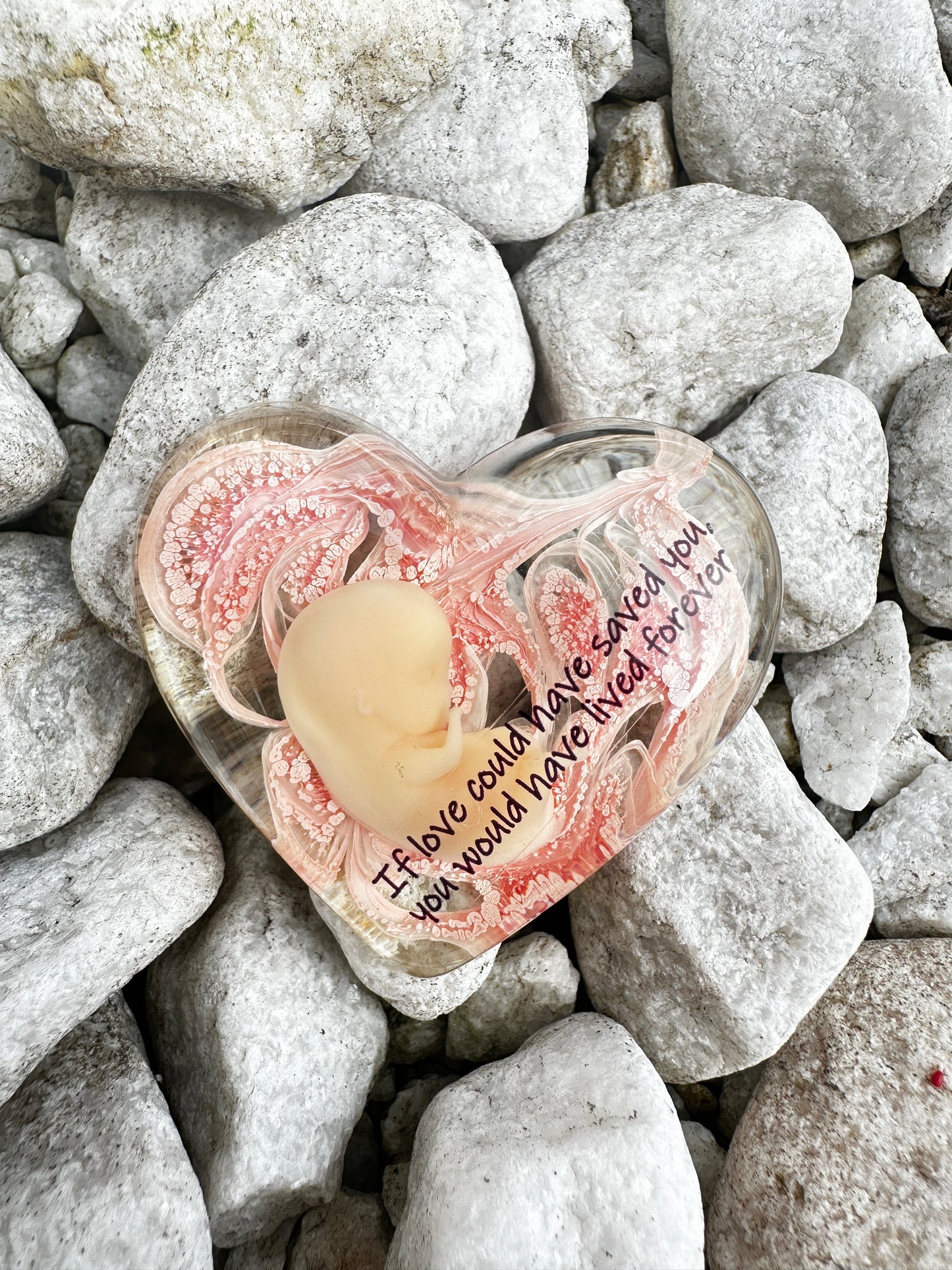 *Reduced* 8-11 Week Baby Loss Heart