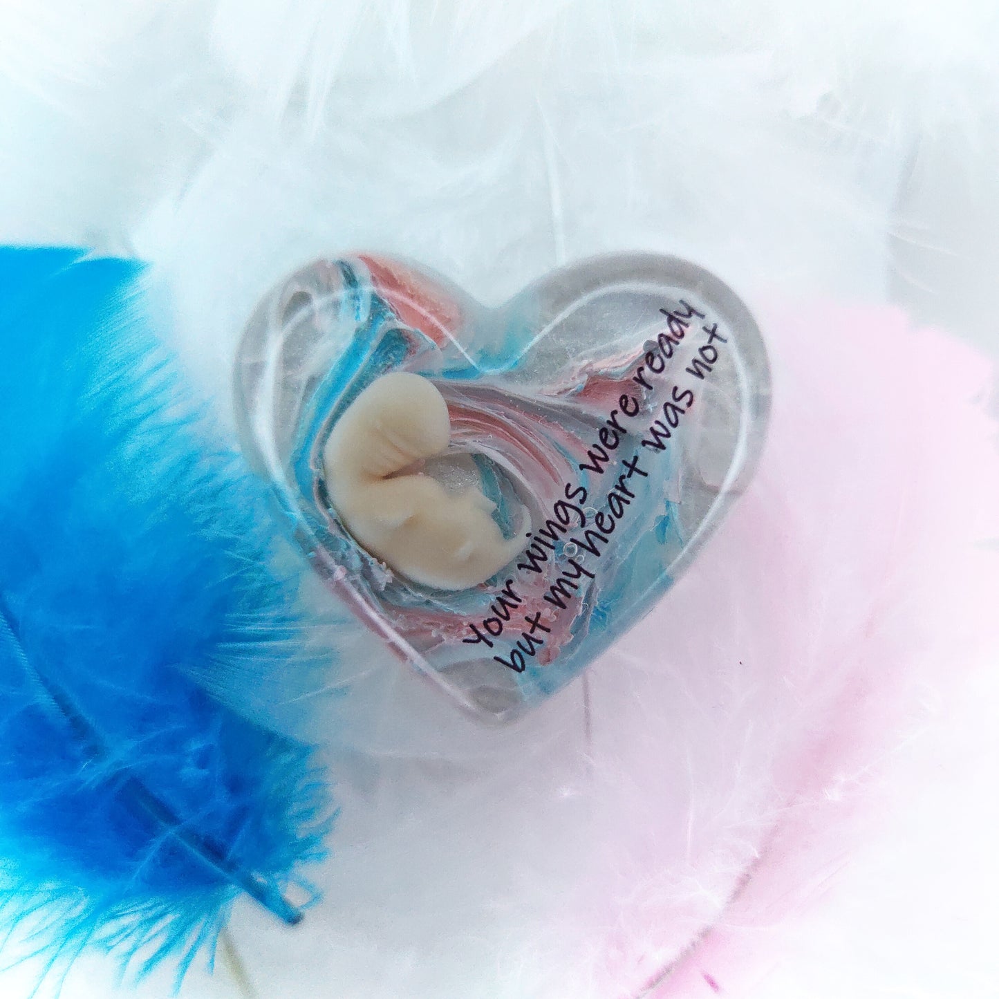 6-7 Week Baby Loss Heart