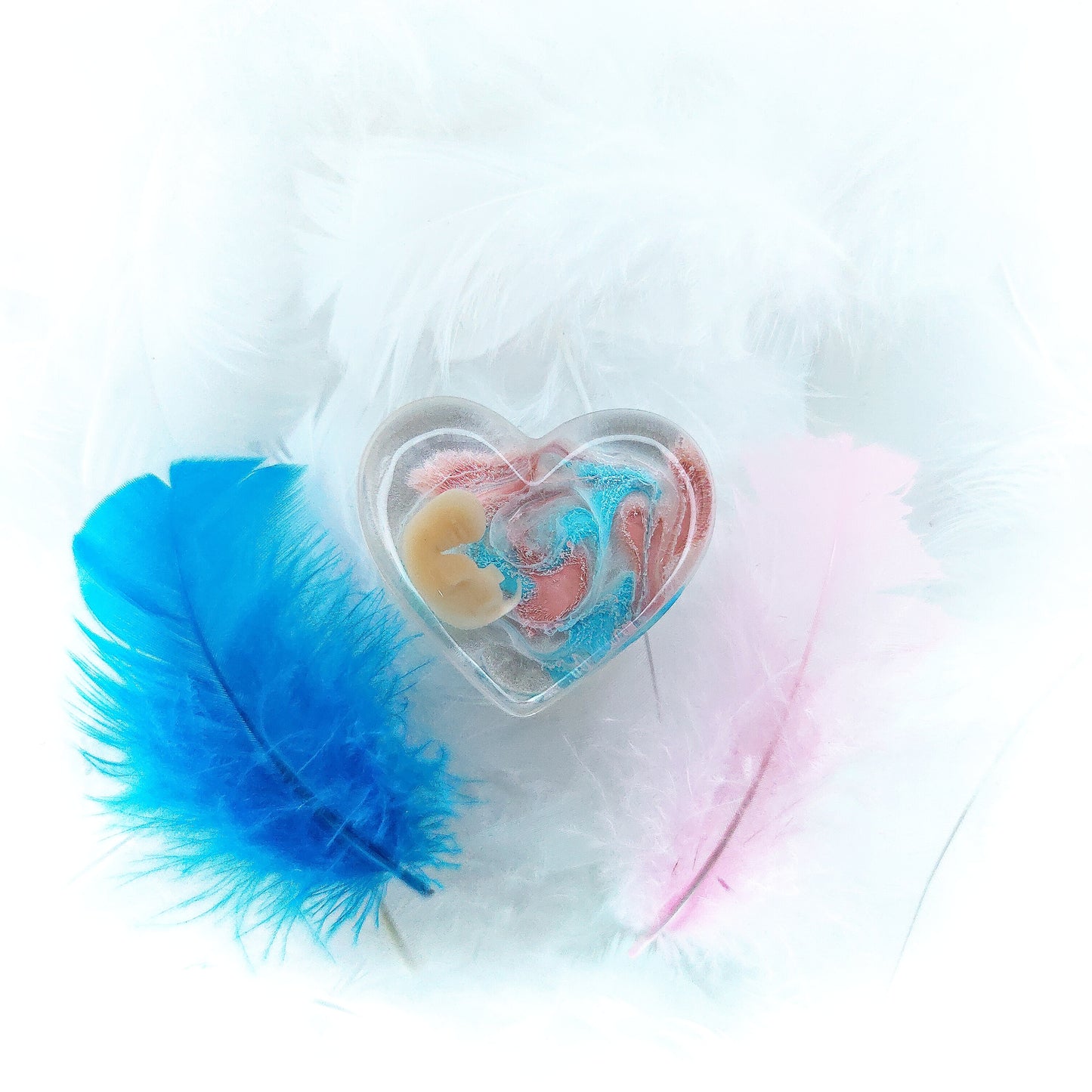 6-7 Week Baby Loss Heart