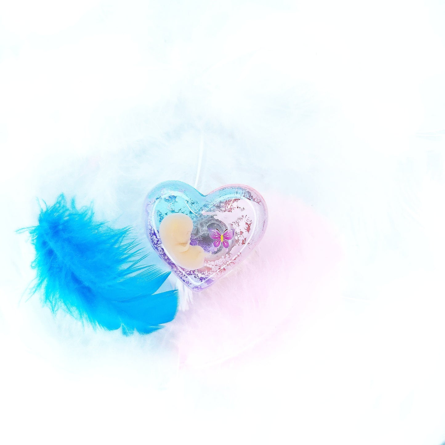 8-11 Week Baby Loss Heart