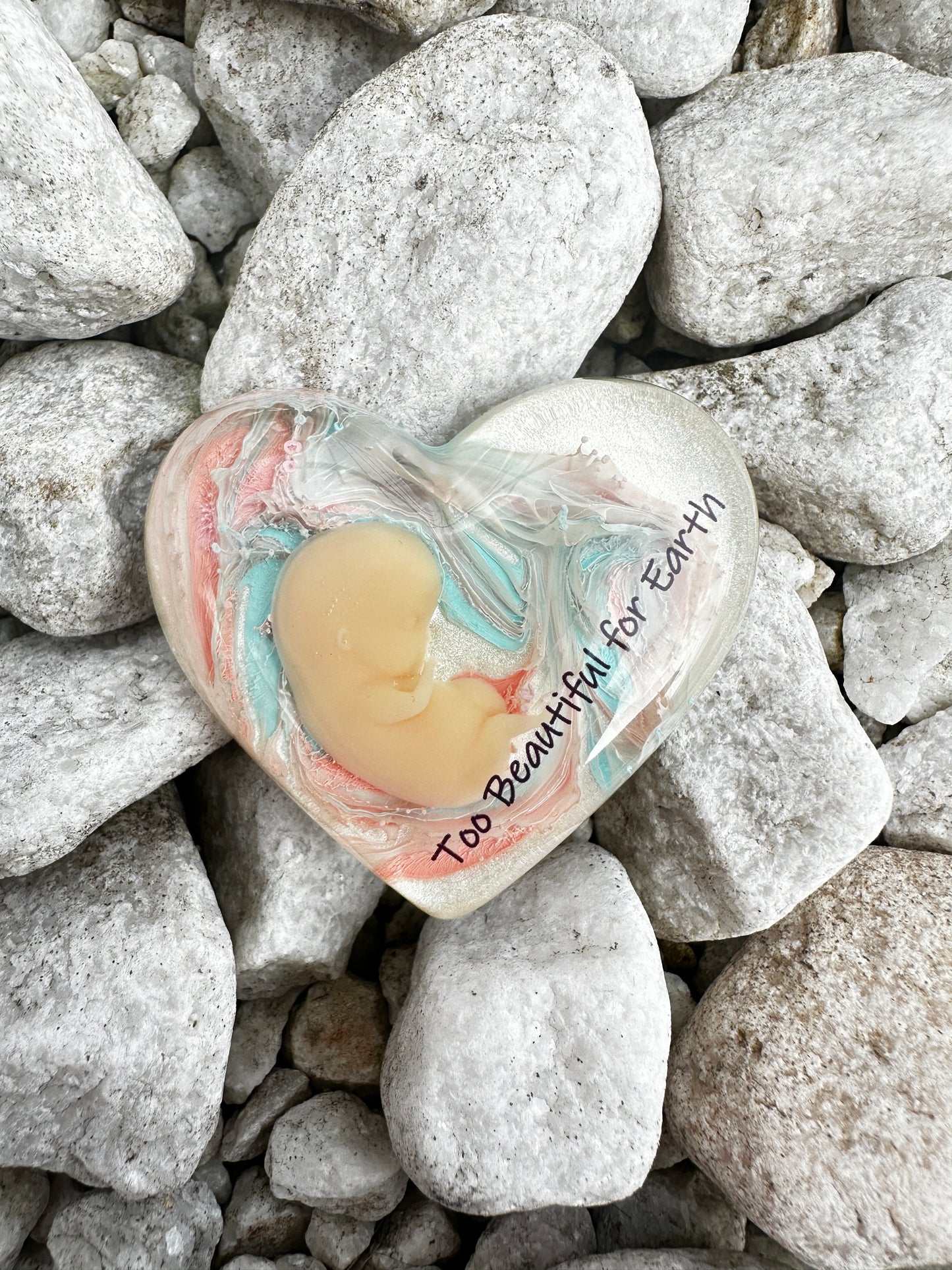 *Reduced* 8-11 Week Baby Loss Heart