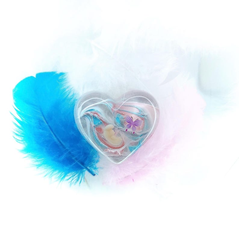 4-5 Week Baby Loss Heart