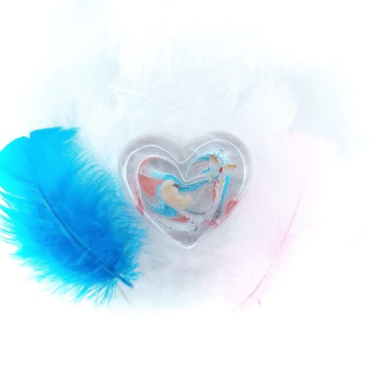 4-5 Week Baby Loss Heart