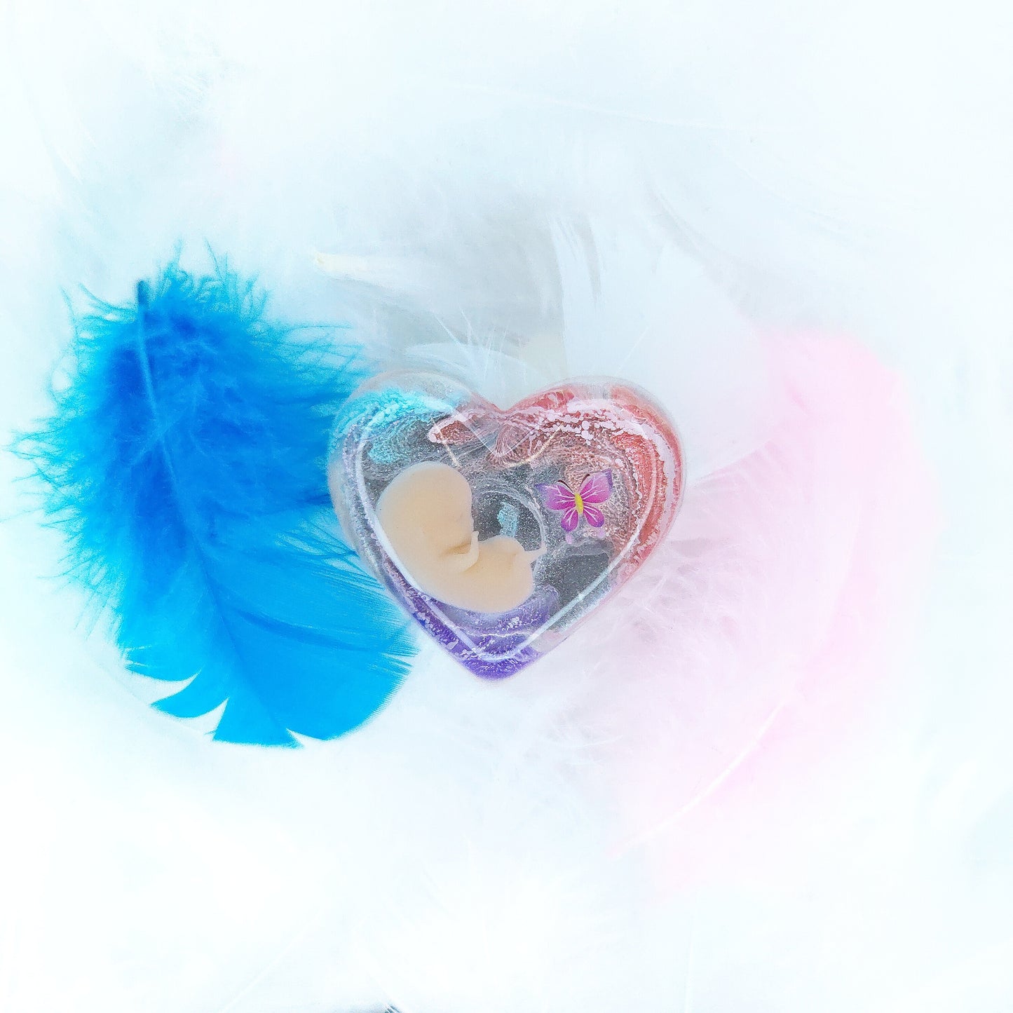 8-11 Week Baby Loss Heart
