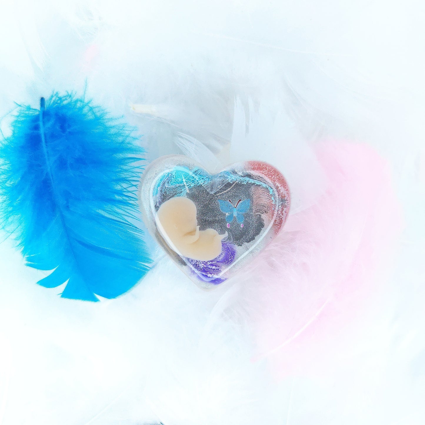 8-11 Week Baby Loss Heart