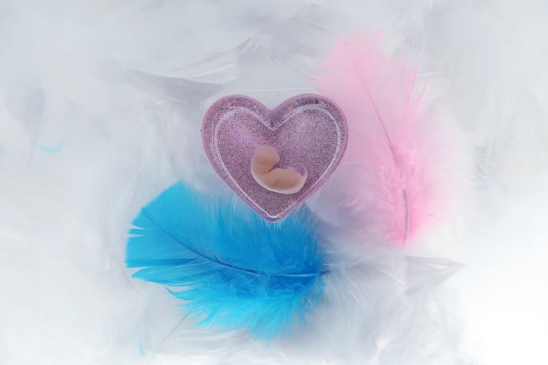 6-7 Week Baby Loss Heart