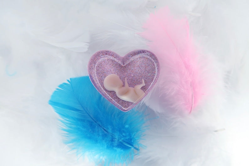 12-41 Week Baby Loss Heart