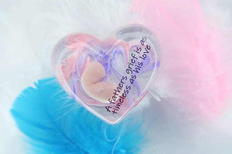 6-7 Week Baby Loss Heart