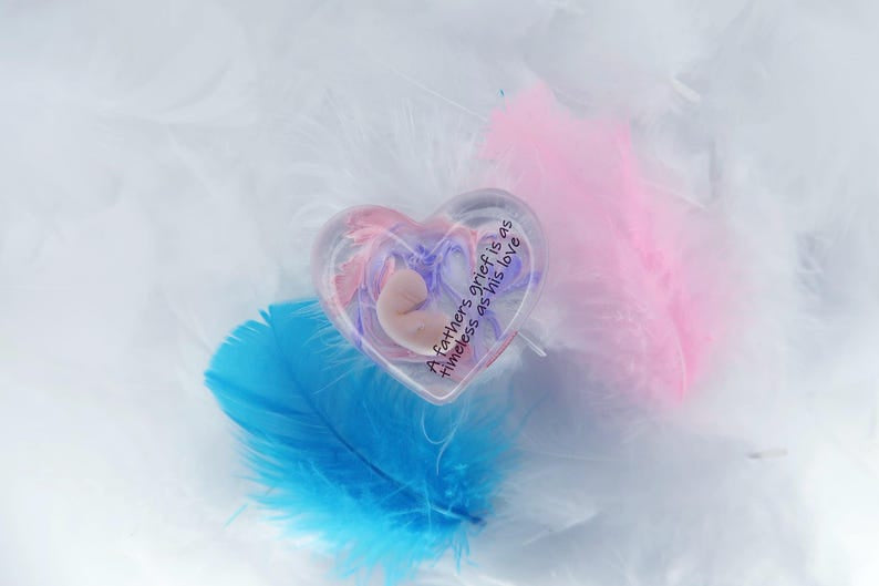 6-7 Week Baby Loss Heart