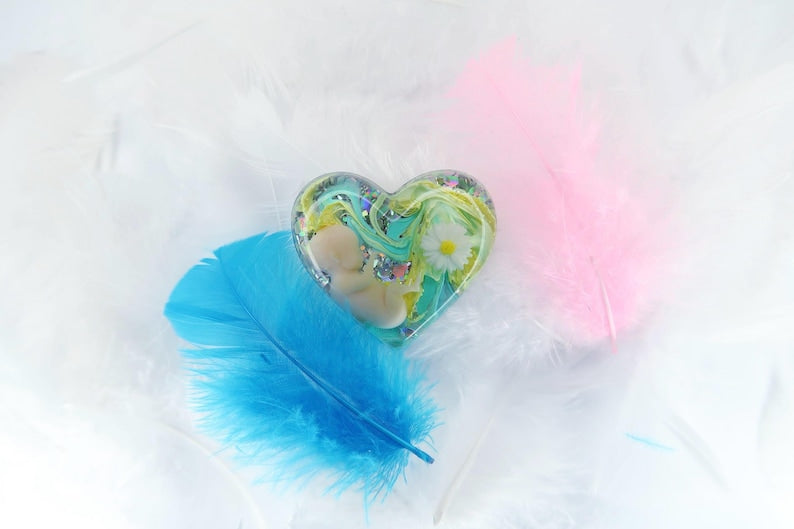 12-41 Week Baby Loss Heart