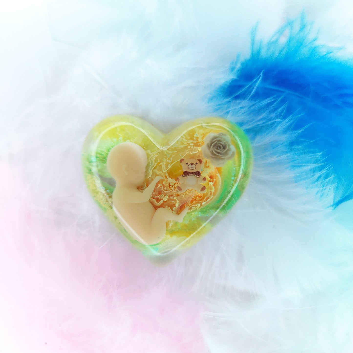 12-41 Week Baby Loss Heart
