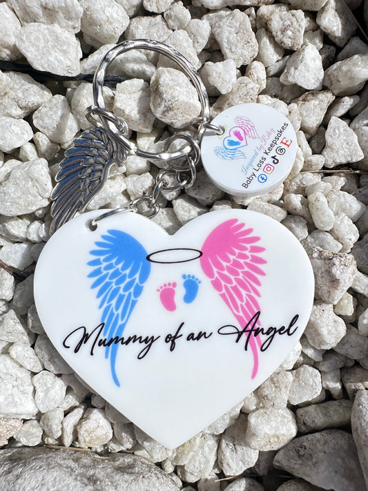 Baby Loss Memorial Keyring