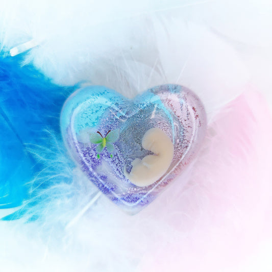 6-7 Week Baby Loss Heart