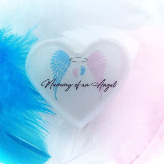 Mummy of an Angel | Baby loss awareness heart