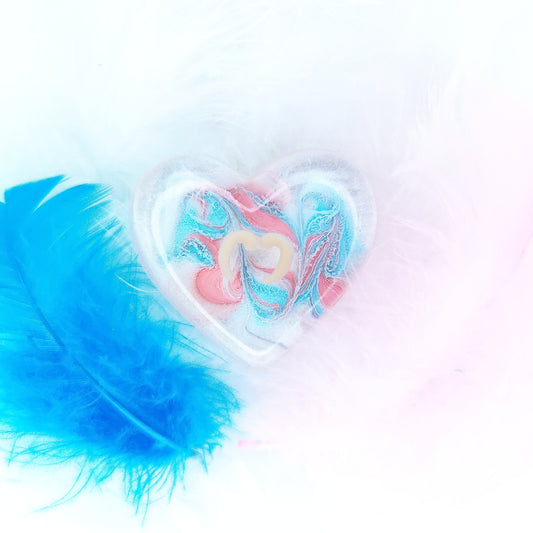 0-3 Week Twin Baby Loss Heart