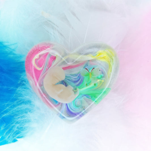 6-7 Week Baby Loss Heart