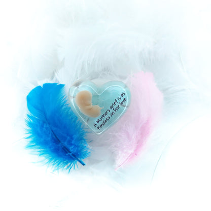 8-11 Week Baby Loss Heart