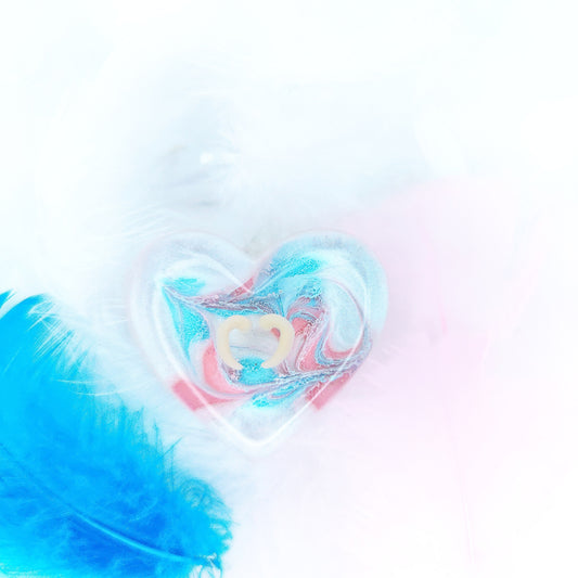 0-3 Week Twin Baby Loss Heart