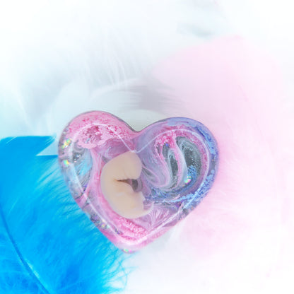 6-7 Week Baby Loss Heart