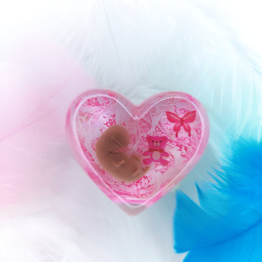 6-7 Week Baby Loss Heart