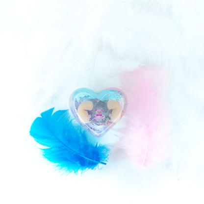 6-7 Week Twins Baby Loss Heart