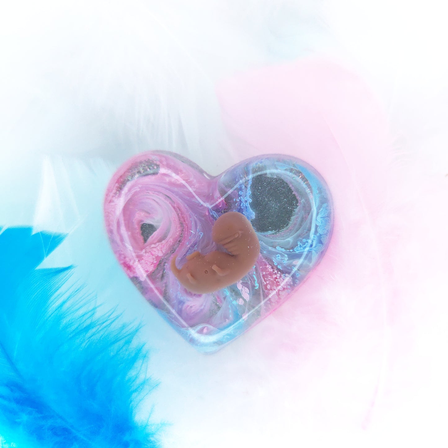 6-7 Week Baby Loss Heart