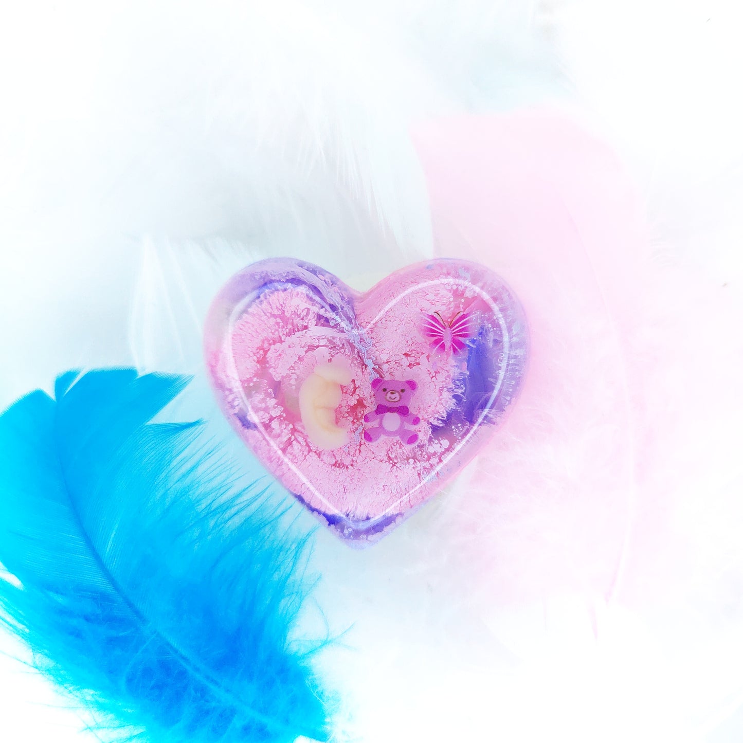 4-5 Week Baby Loss Heart
