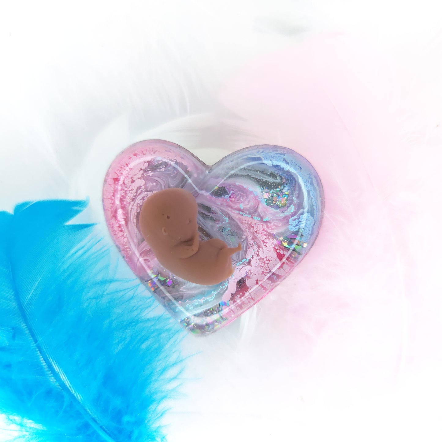 8-11 Week Baby Loss Heart
